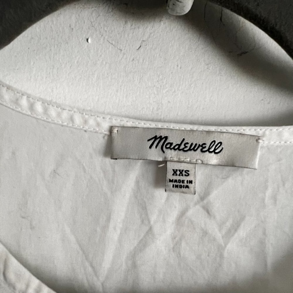 Madewell Rickrack Cattail Tiered Dress View 5